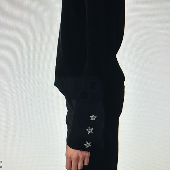 NWT Zadig &Voltaire Boxy Bijoux Cashmere Sweater Size M - Picture 4 of 13